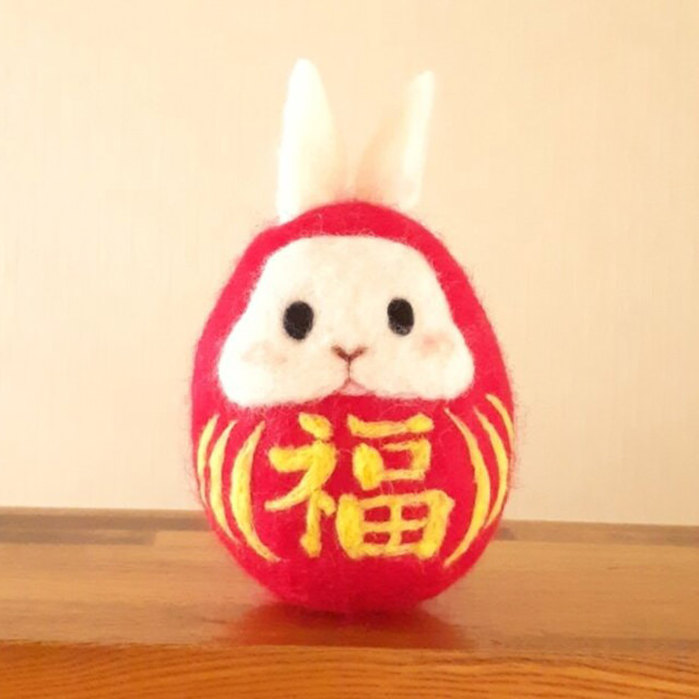 うさぎのダルマ